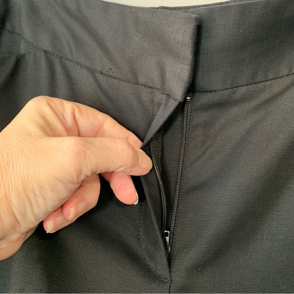 Kasper black cotton blend twill straight leg dress work pants. EUC Size 10 - Picture 6 of 12